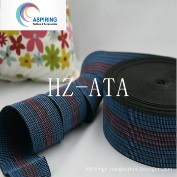 Strong Elasticity PP Synthetic Rubber Sofa Webbing 50mm